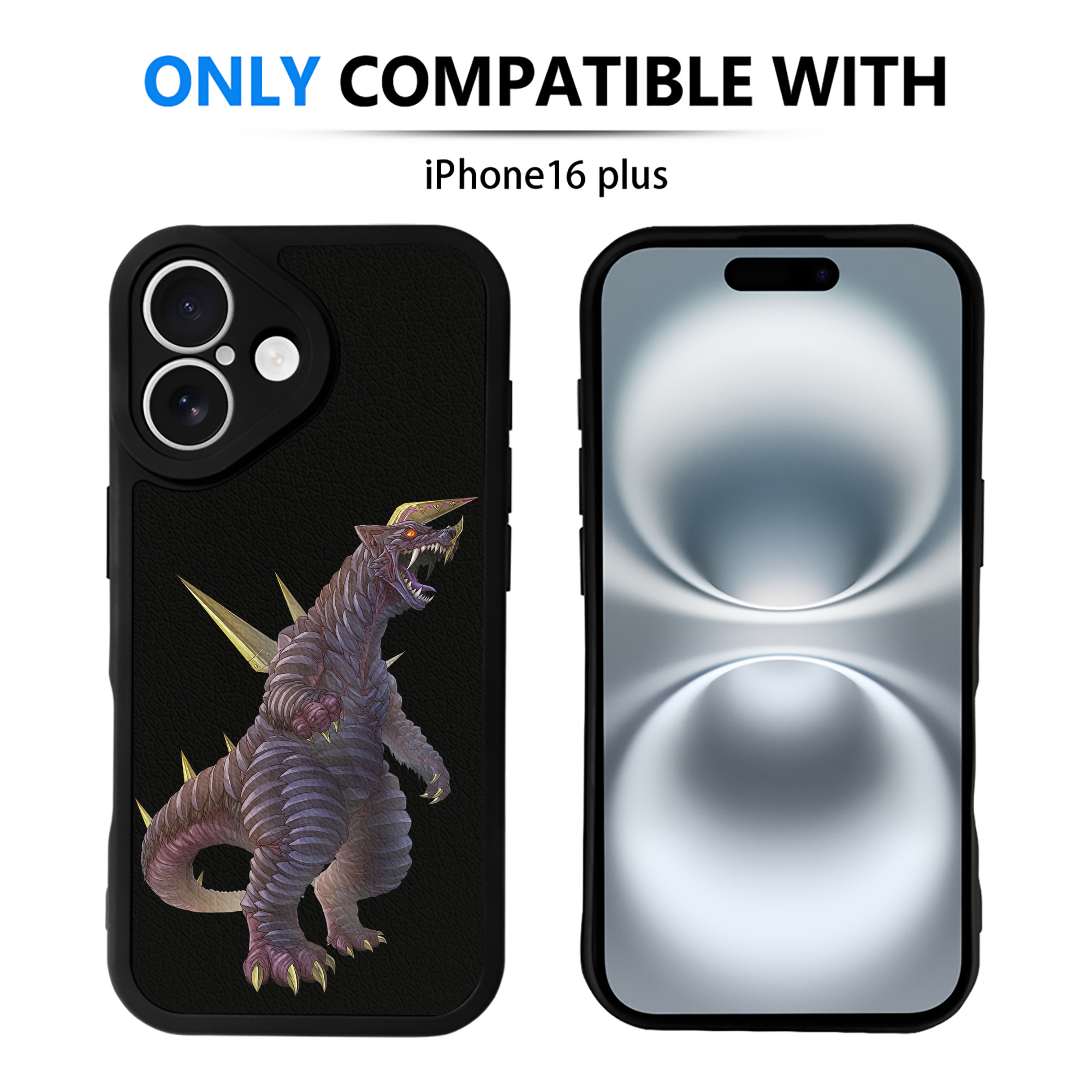 （画像用） ウルトラマン Ultraman 【iPhone 16シリーズ対応】シリコンスマホケース（レザー調） 材質：シリコン